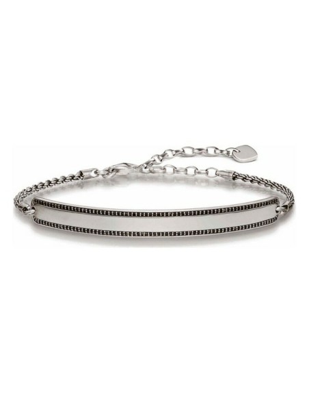Unisex-Armreif Thomas Sabo LBA0009-643-11 Silberfarben Schwarz 19 cm 15-18 cm