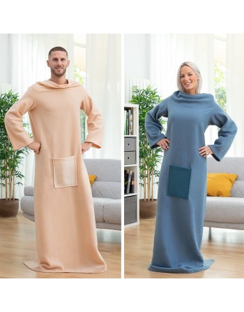 Coperta con Maniche Singola e Tasca Centrale Faboulazy InnovaGoods