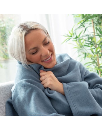 Enkelt krammetæppe med centreret lomme Faboulazy InnovaGoods