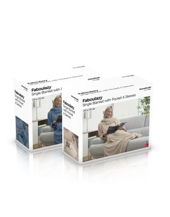 Couverture à Manche Individuelle avec Poche Centrale Faboulazy InnovaGoods