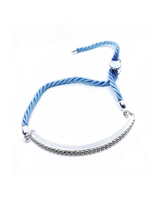 Bracciale Donna Panarea BS19PL2AZ Azzurro Argento Argentato (Regolabile)