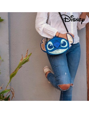 Shoulder Bag Stitch Disney 72809 Blue