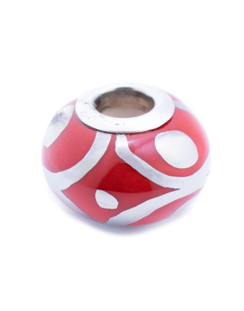 Perle de verre Femme Viceroy VMM0282-19 Rouge 1 cm