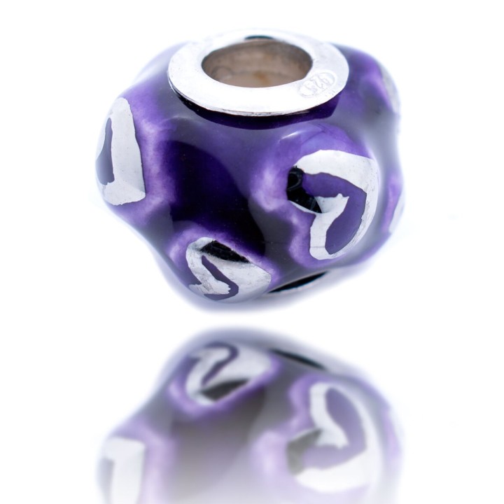 Perlina Donna Viceroy VMM0289-07 Viola 1 cm
