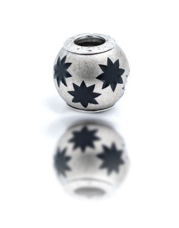 Perle de verre Femme Viceroy VMM0240-15 Argenté 1 cm