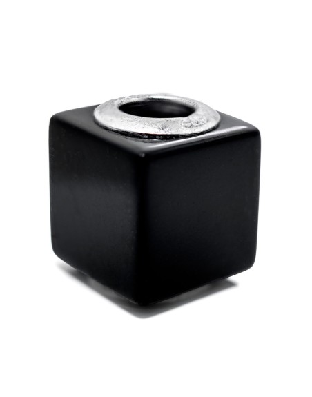 Perle de verre Femme Viceroy VMM0206-05 Noir 1 cm