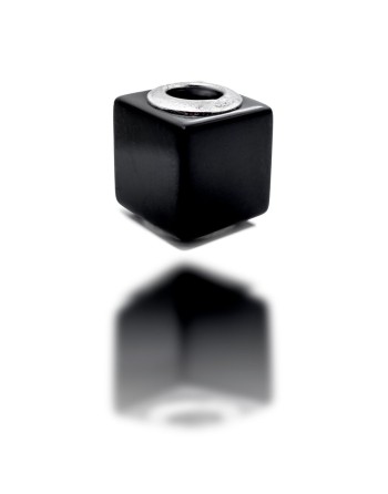 Perle de verre Femme Viceroy VMM0206-05 Noir 1 cm