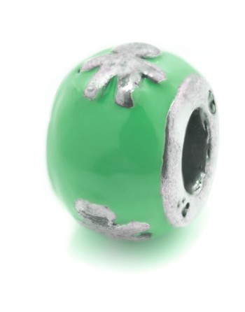 Perle de verre Femme Viceroy VMM0094-02 Vert 1 cm