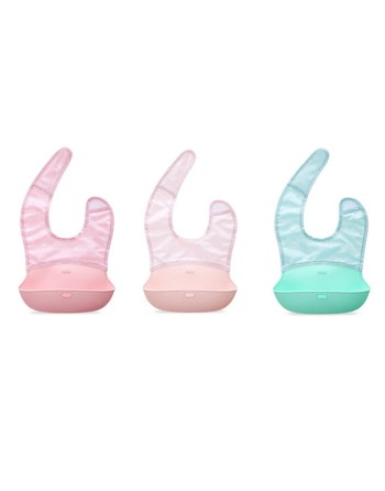 Babero Plegable Easy Rosa