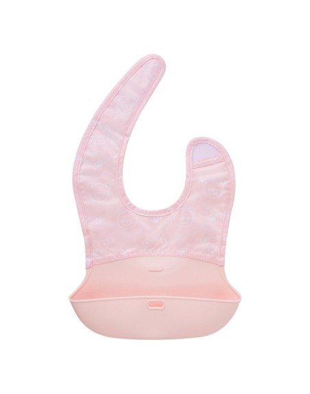 Babero Plegable Easy Rosa claro