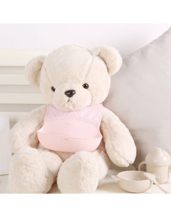 Bib Foldable Easy Light pink