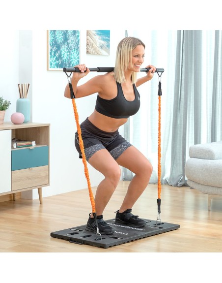 Système d'entrainement complet portatif avec guide d'exercices Gympak Max InnovaGoods