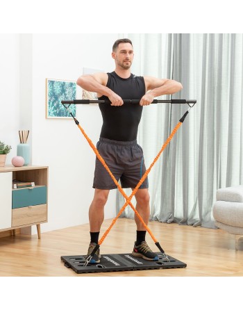 Système d'entrainement complet portatif avec guide d'exercices Gympak Max InnovaGoods