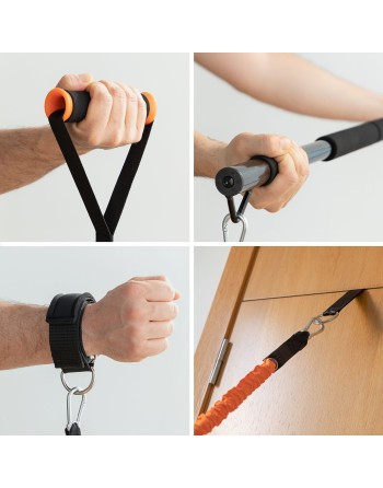 Système d'entrainement complet portatif avec guide d'exercices Gympak Max InnovaGoods