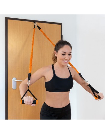 Integreret bærbart træningssystem med træningsvejledning Gympak Max InnovaGoods