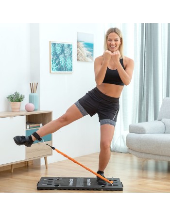 Sistema de Entrenamiento Integral Portátil con Guía de Ejercicios Gympak Max InnovaGoods