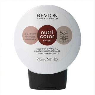 Tintura Permanente Nutri Color Revlon 524 Rame Castano (240 ml)