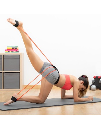 Cinturón con Bandas de Resistencia para Glúteos y Guía de Ejercicios Bootrainer InnovaGoods