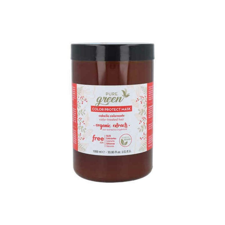 Maschera per Capelli Color Protect Pure Green (1000 ml)