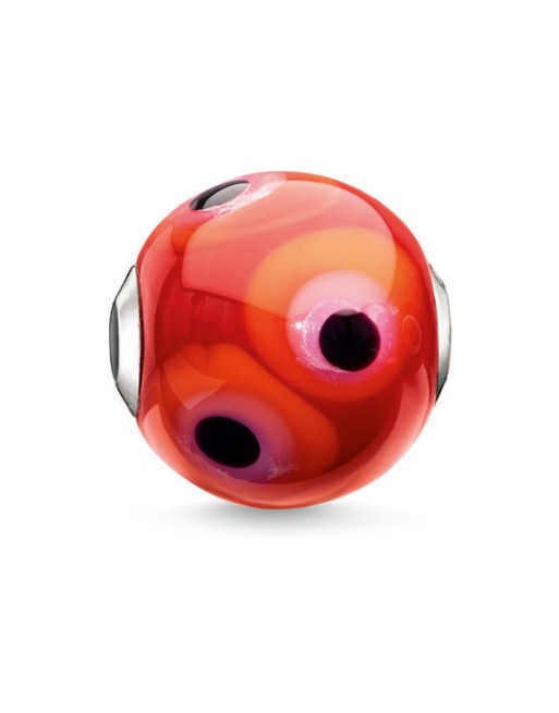 Perle de verre Femme Thomas Sabo K0284-017-10 Rouge 1,2 cm