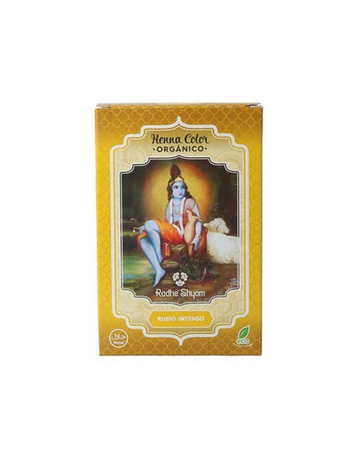Coloration Semi-permanente Henna Radhe Shyam Shyam Henna Blond (100 g)