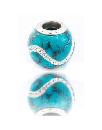 Perle de verre Femme Viceroy VMM0211-13 Argenté 1 cm