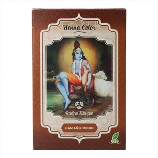 Semi-permanent Farve Henna Radhe Shyam TP-8423645310747_012494_Vendor Mellem Kastanje (100 g)