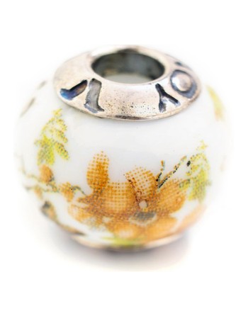 Perle de verre Femme Viceroy VMB0047-29 Blanc 1 cm