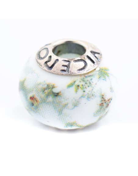 Perle de verre Femme Viceroy VMB0043-20 Bleu 1 cm