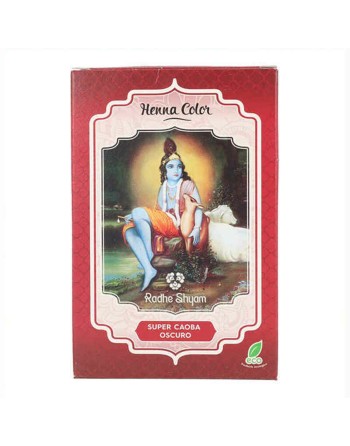 Semi-permanent Colourant Henna Radhe Shyam Shyam Henna Mahogany (100 g)