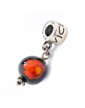 Perle de verre Femme Viceroy VMB0033-25 Bleu 1 cm