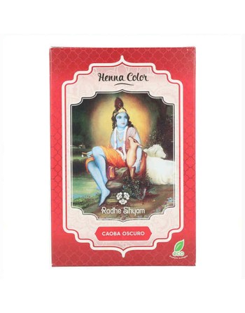 Semi-permanent Colourant Henna Radhe Shyam 2603104900 Mahogany (100 g)
