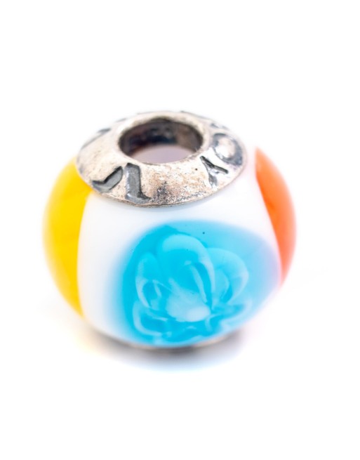 Perle de verre Femme Viceroy VMB0023-20 Blanc 1 cm