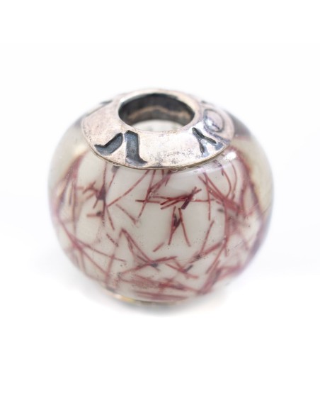 Perle de verre Femme Viceroy VMB0016-24 Gris 1 cm