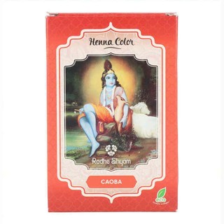 Demi-permanentes Färbemittel Henna Radhe Shyam Shyam Henna Mahagoni (100 g)