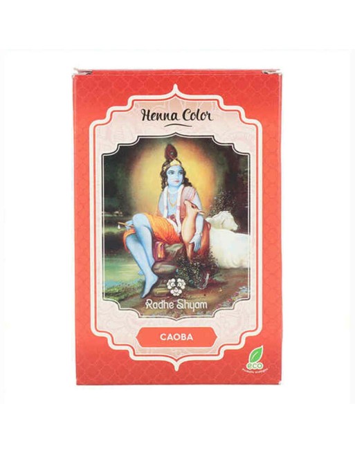 Semi-permanent Farve Henna Radhe Shyam Shyam Henna Mahogni (100 g)