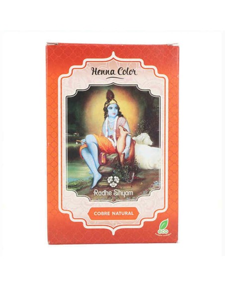 Demi-permanentes Färbemittel Henna Radhe Shyam 260230111 Kupfer (100 g)