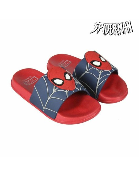 Chanclas para Niños Spiderman Rojo Azul