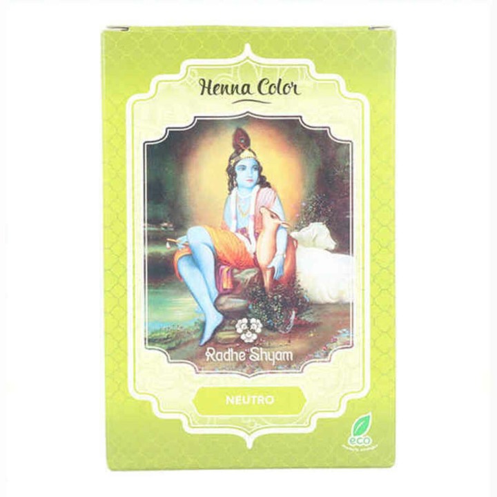 Coloración Semipermanente Henna Radhe Shyam Shyam Henna (100 g)