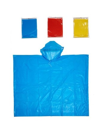 Cape Imperméable à Capuche 110 x 87 cm Enfant