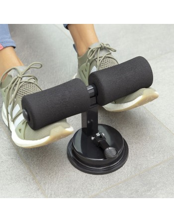 Barre de Maintien pour Abdominaux avec Fixation Ventouse et Guide d’Exercices CoreUp InnovaGoods