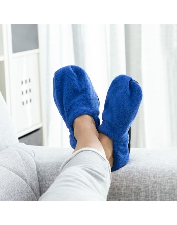 Opvarmede hjemmesko Mikrobølgeovn InnovaGoods Blå