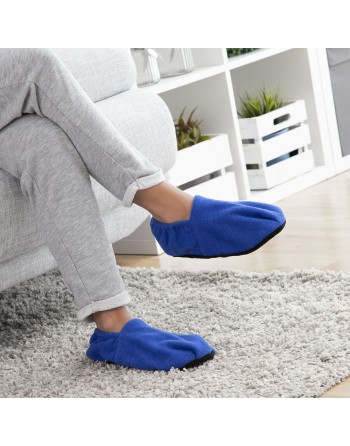 Opvarmede hjemmesko Mikrobølgeovn InnovaGoods Blå