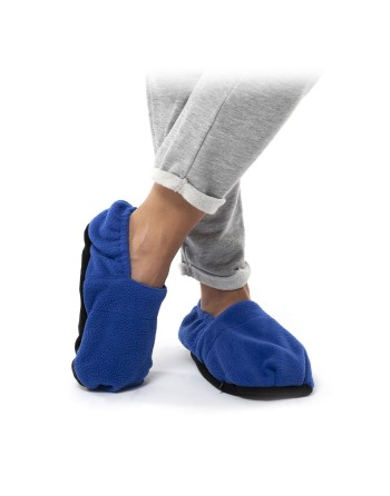 Opvarmede hjemmesko Mikrobølgeovn InnovaGoods Blå