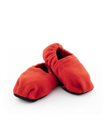 Zapatillas de Casa Calentables en Microondas InnovaGoods Rojo