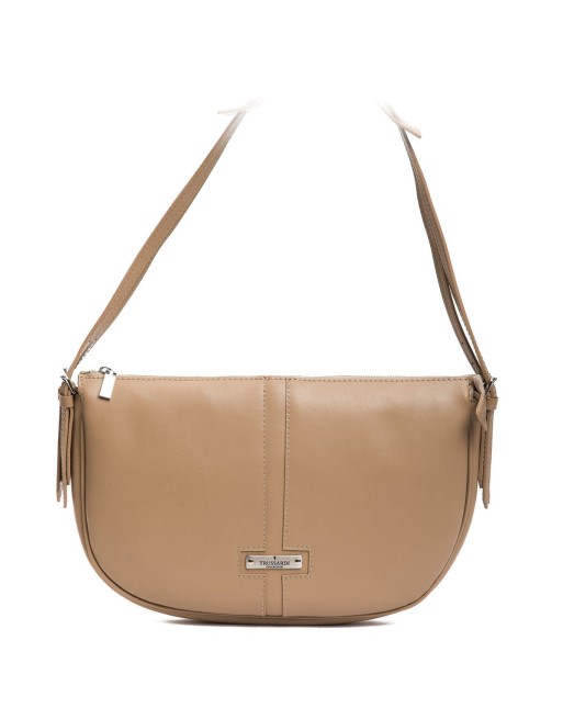 Håndtasker til damer Trussardi D66TRC00035-CAMEL Flødefarvet