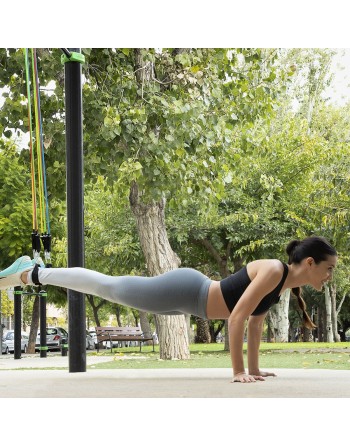 Set of Resistance Bands with Accessories and Exercise Guide Rebainer InnovaGoods 5 Units