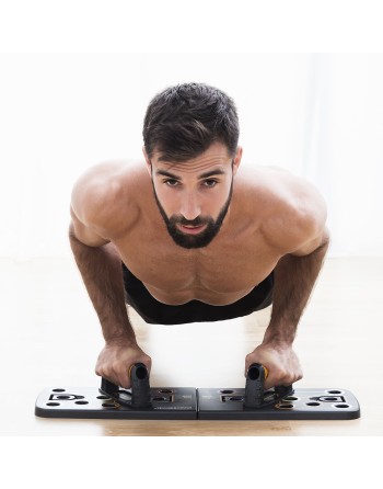 Tavola per Flessioni Push-Up con Bande di Resistenza e Manuale per gli Esercizi Pulsher InnovaGoods