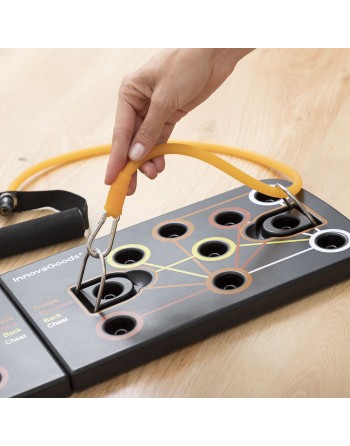 Tavola per Flessioni Push-Up con Bande di Resistenza e Manuale per gli Esercizi Pulsher InnovaGoods