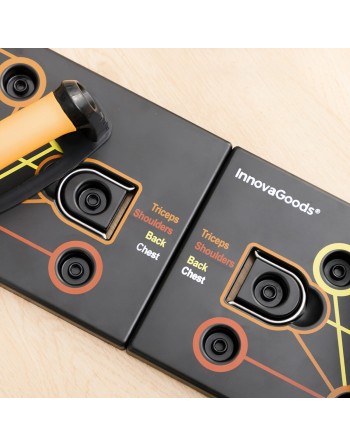 Tavola per Flessioni Push-Up con Bande di Resistenza e Manuale per gli Esercizi Pulsher InnovaGoods